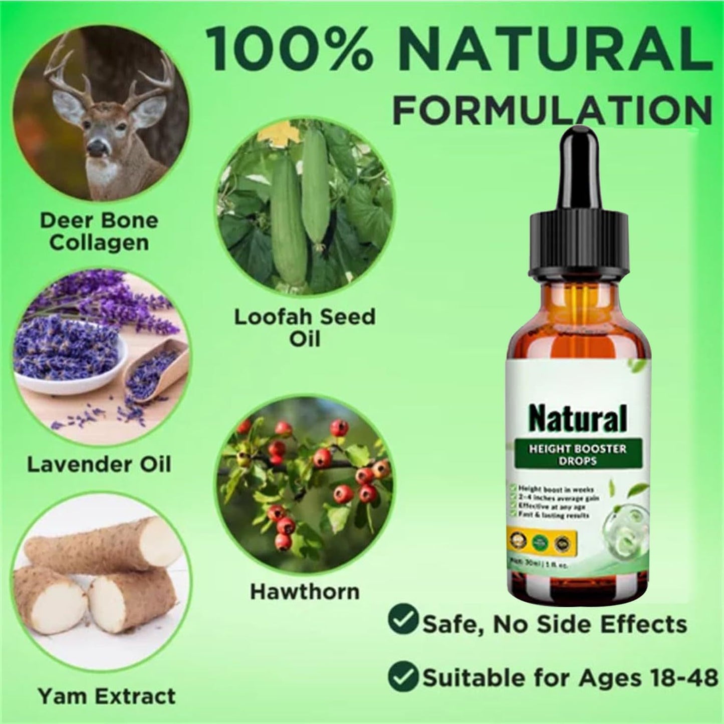 Height Booster Drops