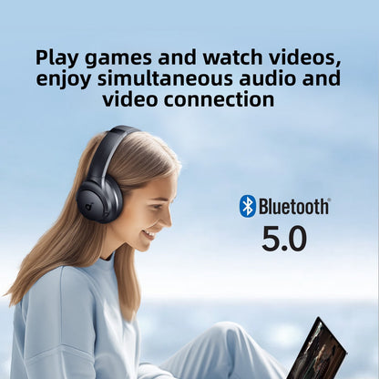 Wireless Bluetooth headset with headband