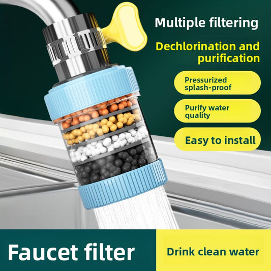 Small faucet extension filter