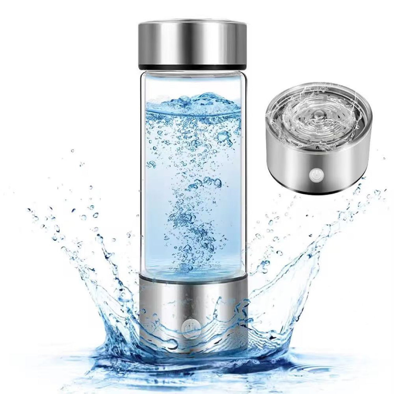 Portable Hydrogen Water Ionizer Bottle