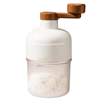 Manual shaved ice small slush machine