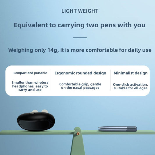 Infrared nasal decongestant