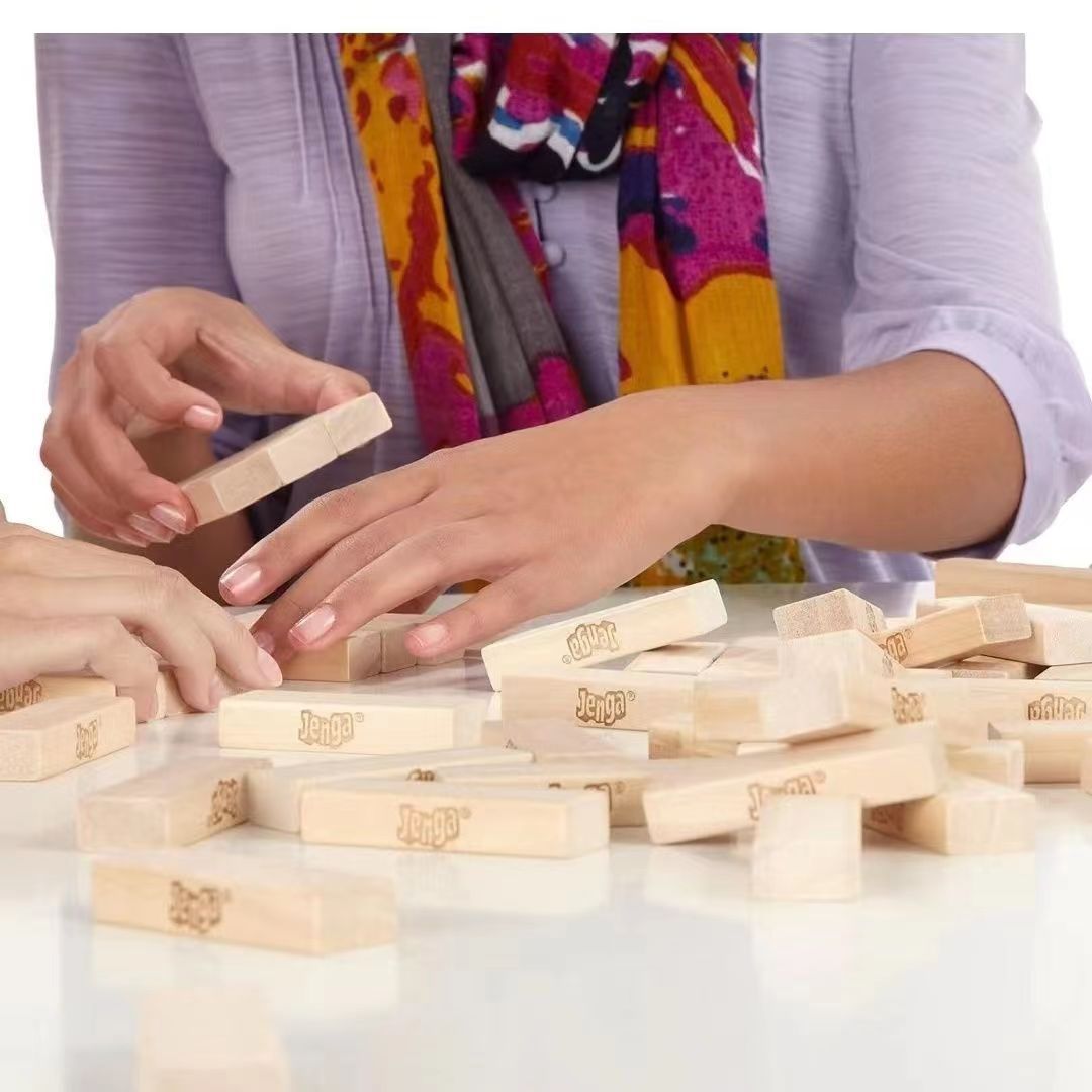 wooden stacking game