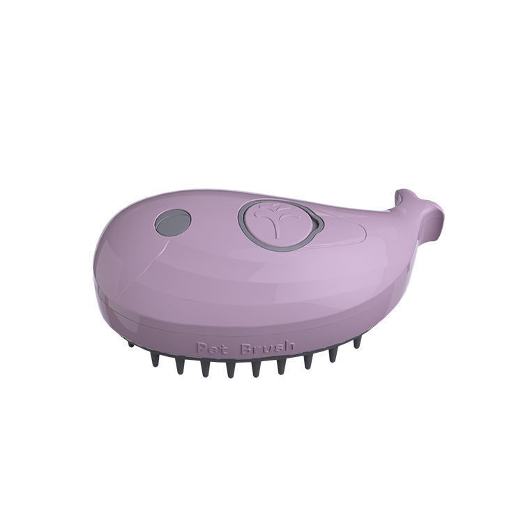 Multiple pet spray massage brushes