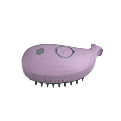 Multiple pet spray massage brushes