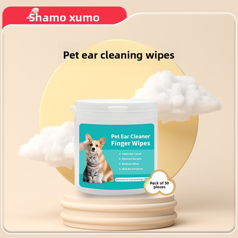 Pet bathing and cleaning gloves