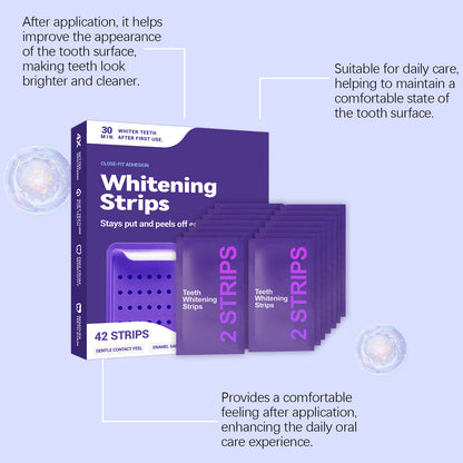 Dental care strips