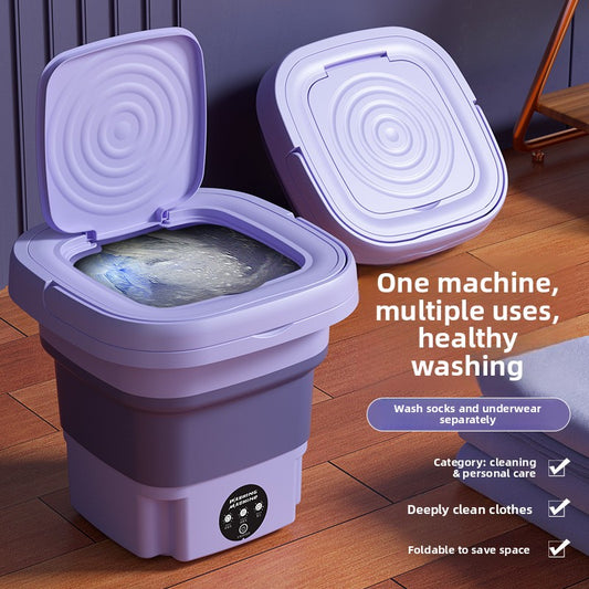 Portable Mini Folding Washing Machine