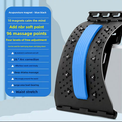 Lumbar Stretch Traction Massager with Magnetic Therapy
