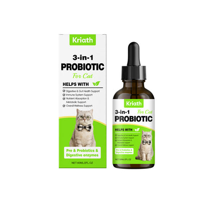 Cat Probiotic Supplement Drops