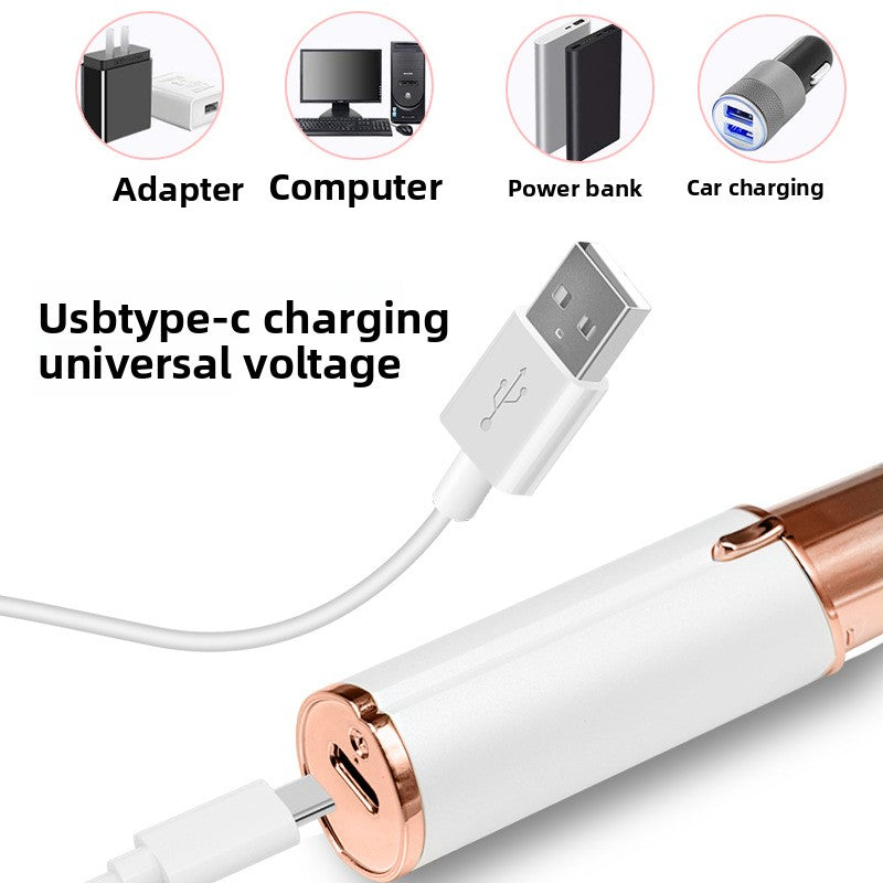 Electric Hair Remover with Dual Heads