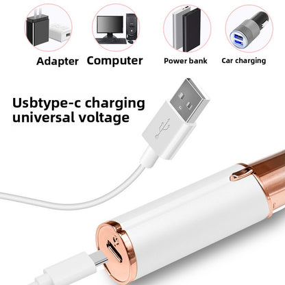 Electric Hair Remover with Dual Heads