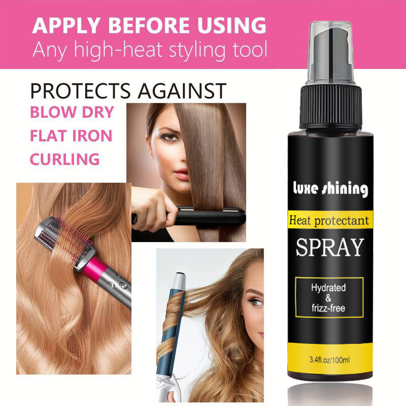 Hair Heat Protectant Spray with Smoothing Effect