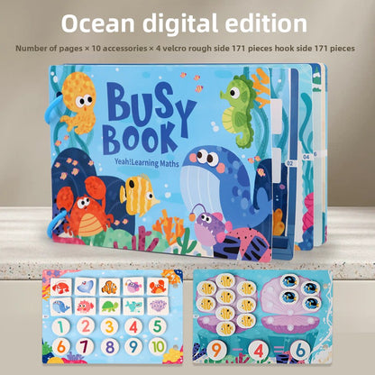 Childrens Educational Reusable Sticker Book