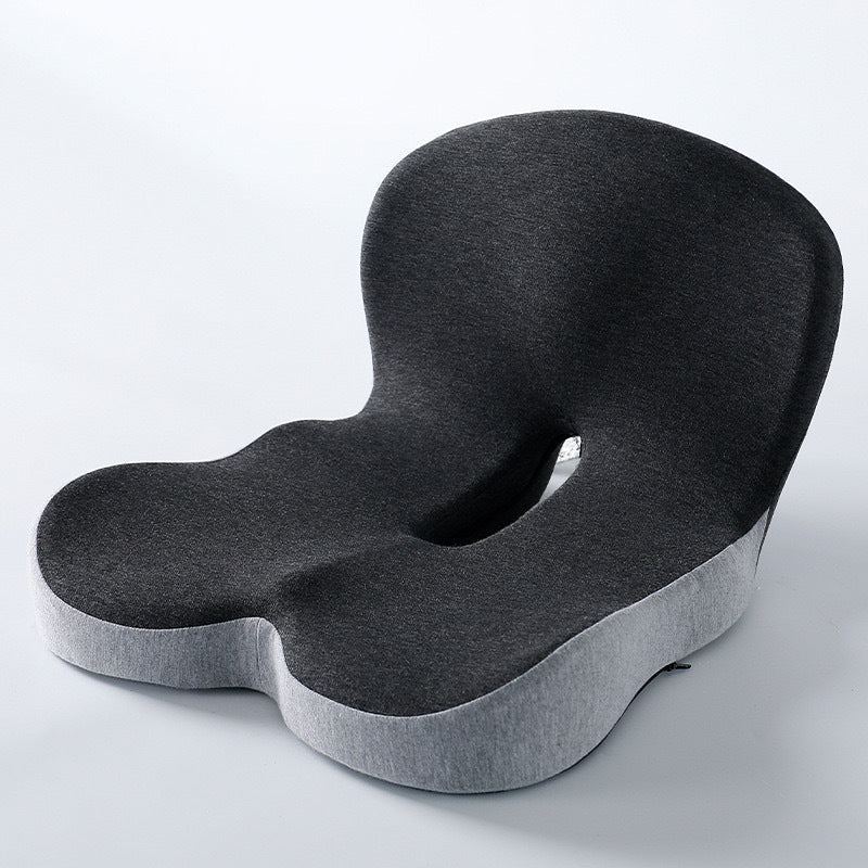 Memory foam one-piece seat cushion