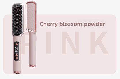 Lcd Hair Straightening Comb