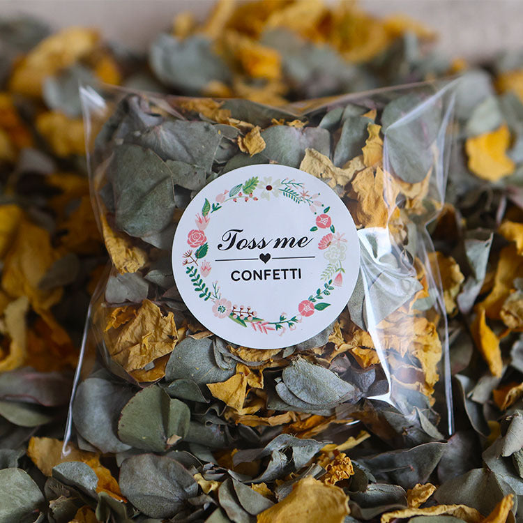 Dried petals confetti wedding party decoration flower spreading