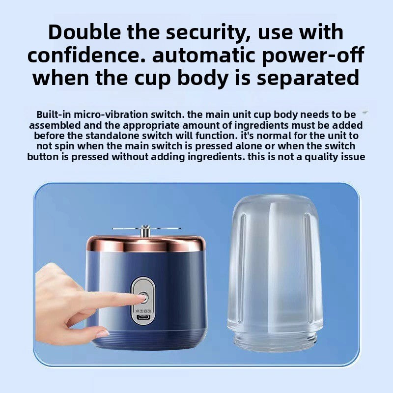 Portable USB Rechargeable Juicer Cup