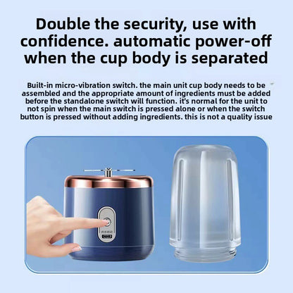 Portable USB Rechargeable Juicer Cup