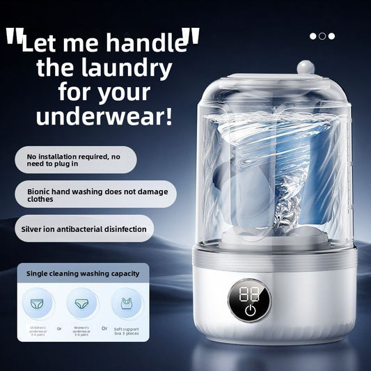 Wireless mini washing machine