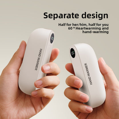 Magnetic Digital Hand Warmer with Three Heating Levels