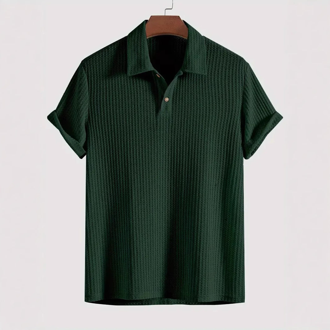 Knitted polo fir