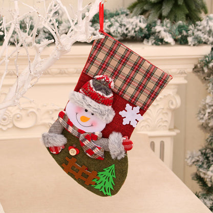 Christmas Gift Sock Hanging Bag