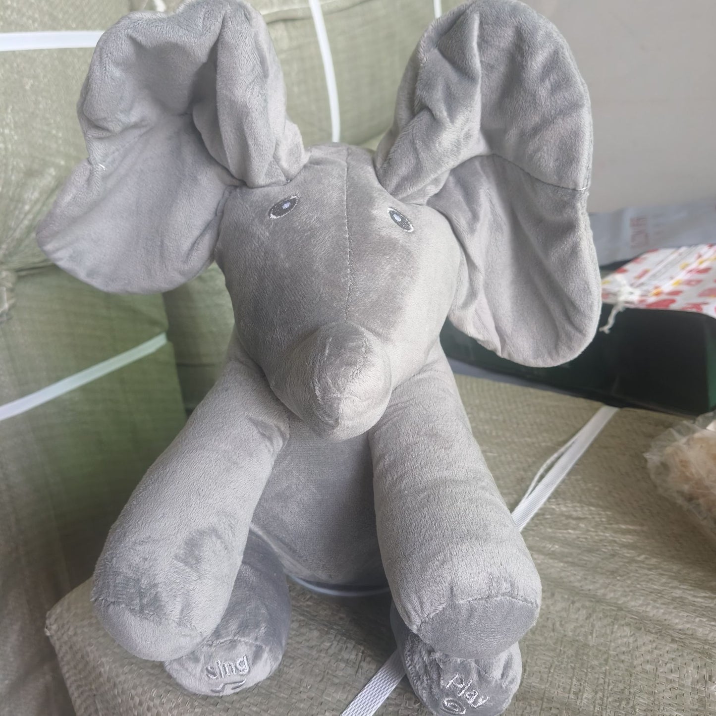 Plush toy elephant