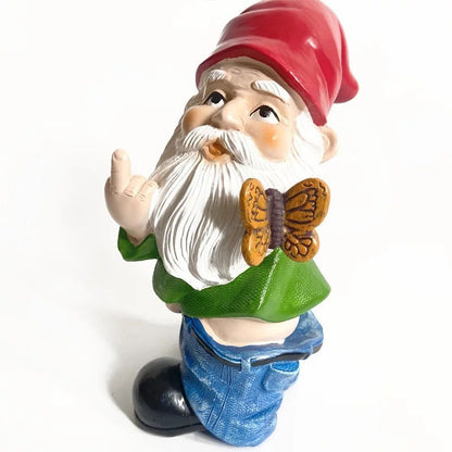 Cartoon Resin Dwarf Figurine for Garden Decoration