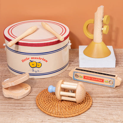 Montessori Wooden Musical Instrument Set for Kids