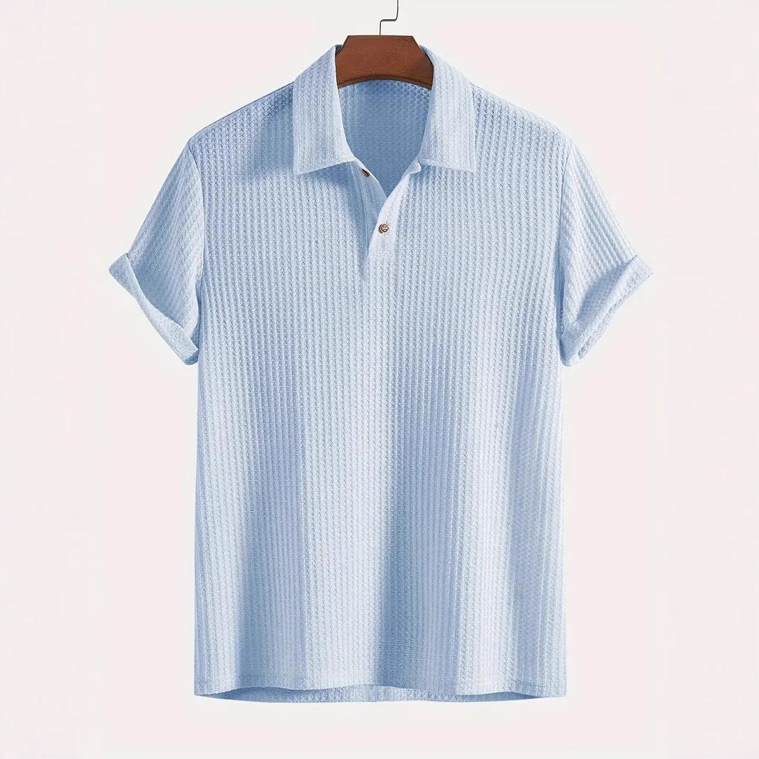 Knitted polo fir