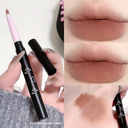 One-piece lip liner to create a full and three-dimensional lip shape