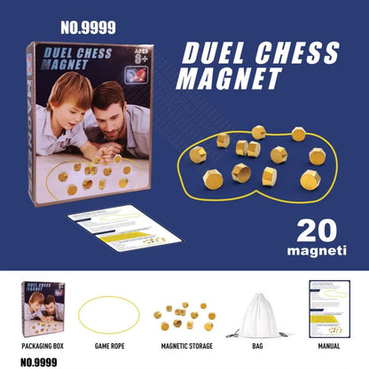 New Magnetic Chess Game Interactive Magnet Board Tabletop Strategy Game Stone Set Family Kids Adults Portable Fun Educational