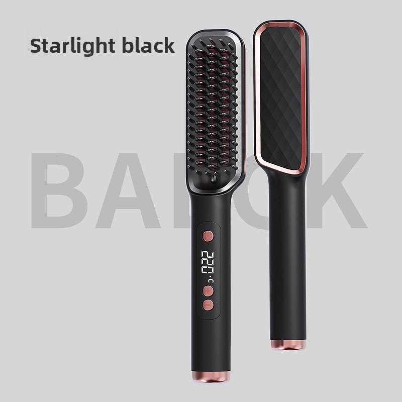 Lcd Hair Straightening Comb