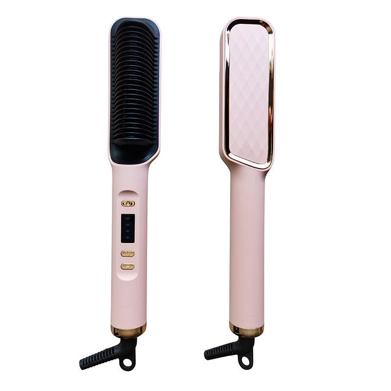 Lcd Hair Straightening Comb