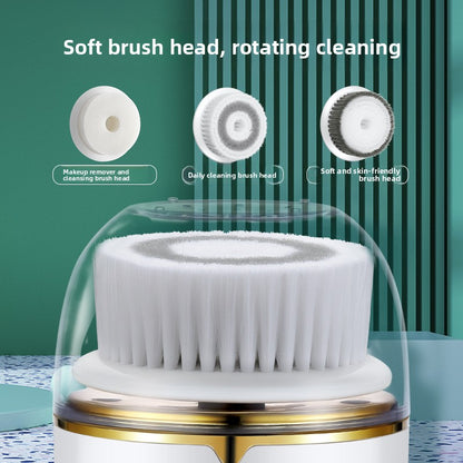 Electric facial cleanser