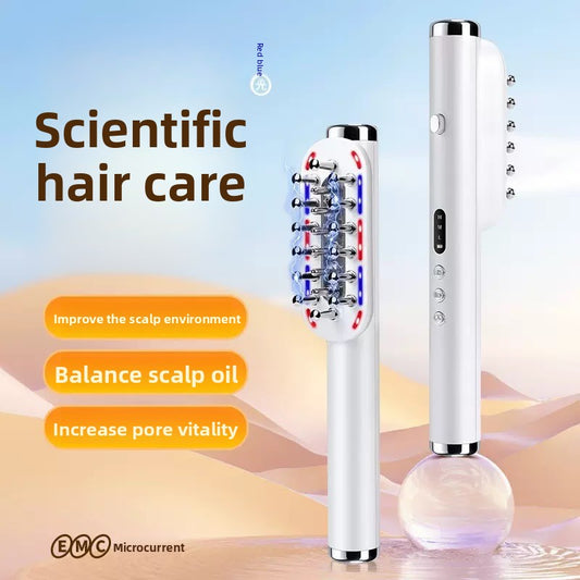 Electric Scalp Massage Comb with Red Light Therapy