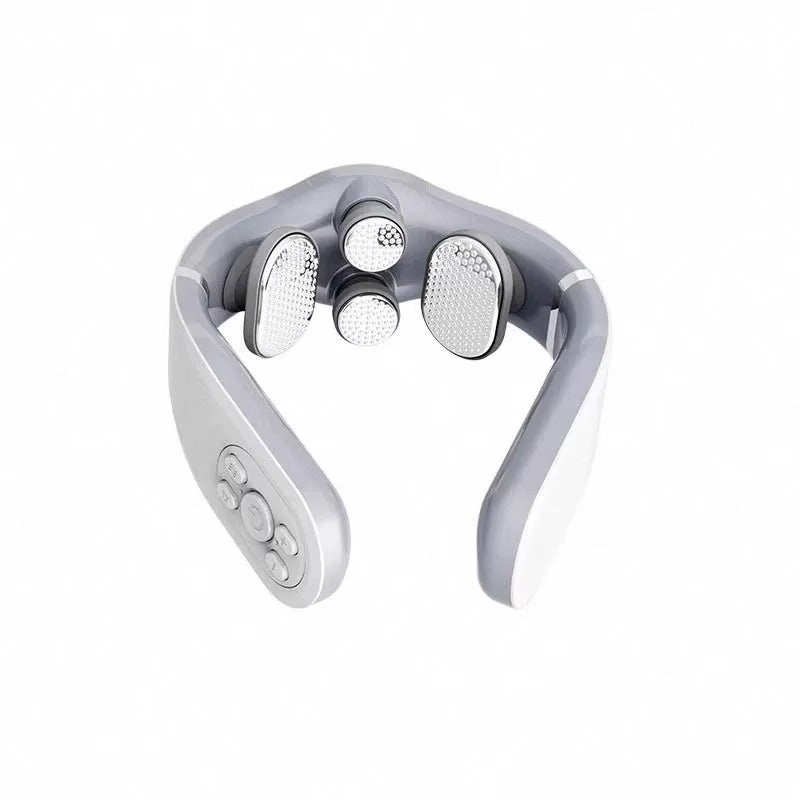 Multifunctional Cervical Massager with Heat and Voice Control