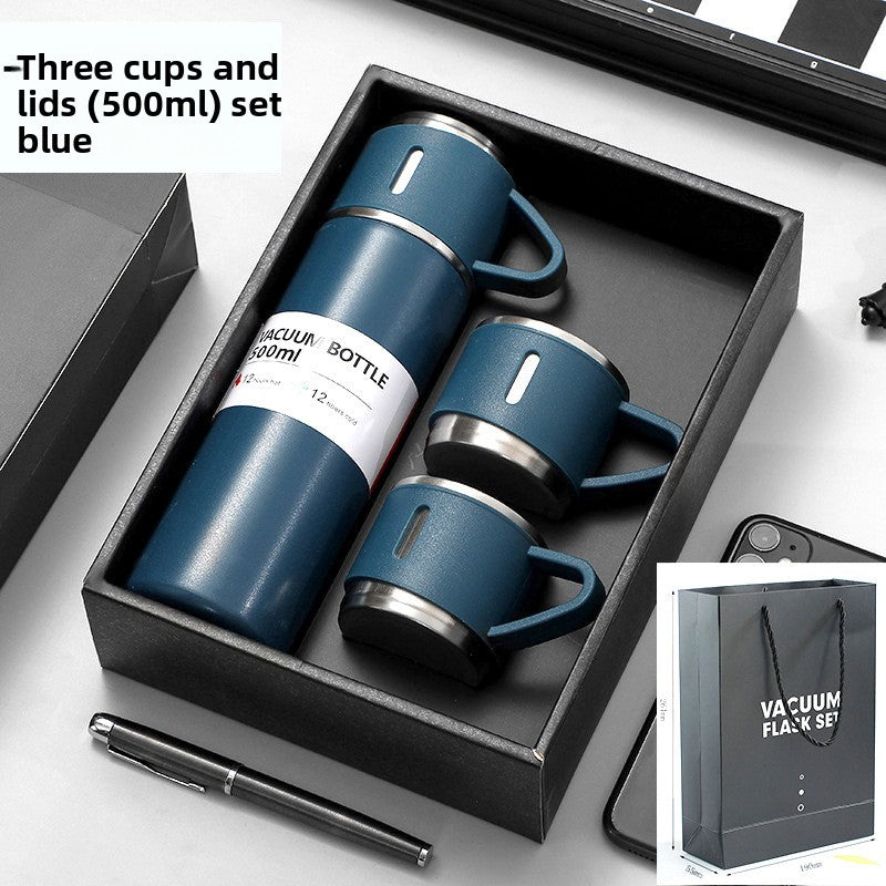 Customizable Insulated Thermos Gift Set