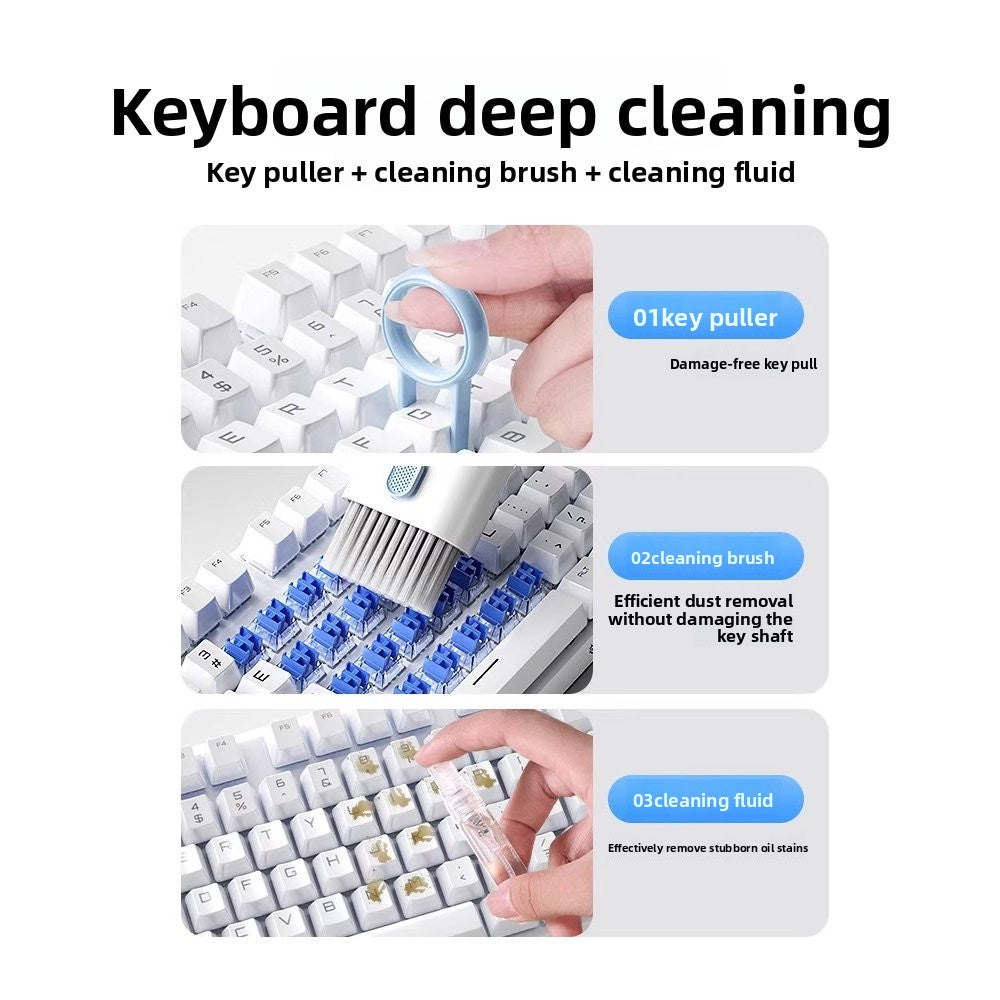 Keyboard cleaning tool