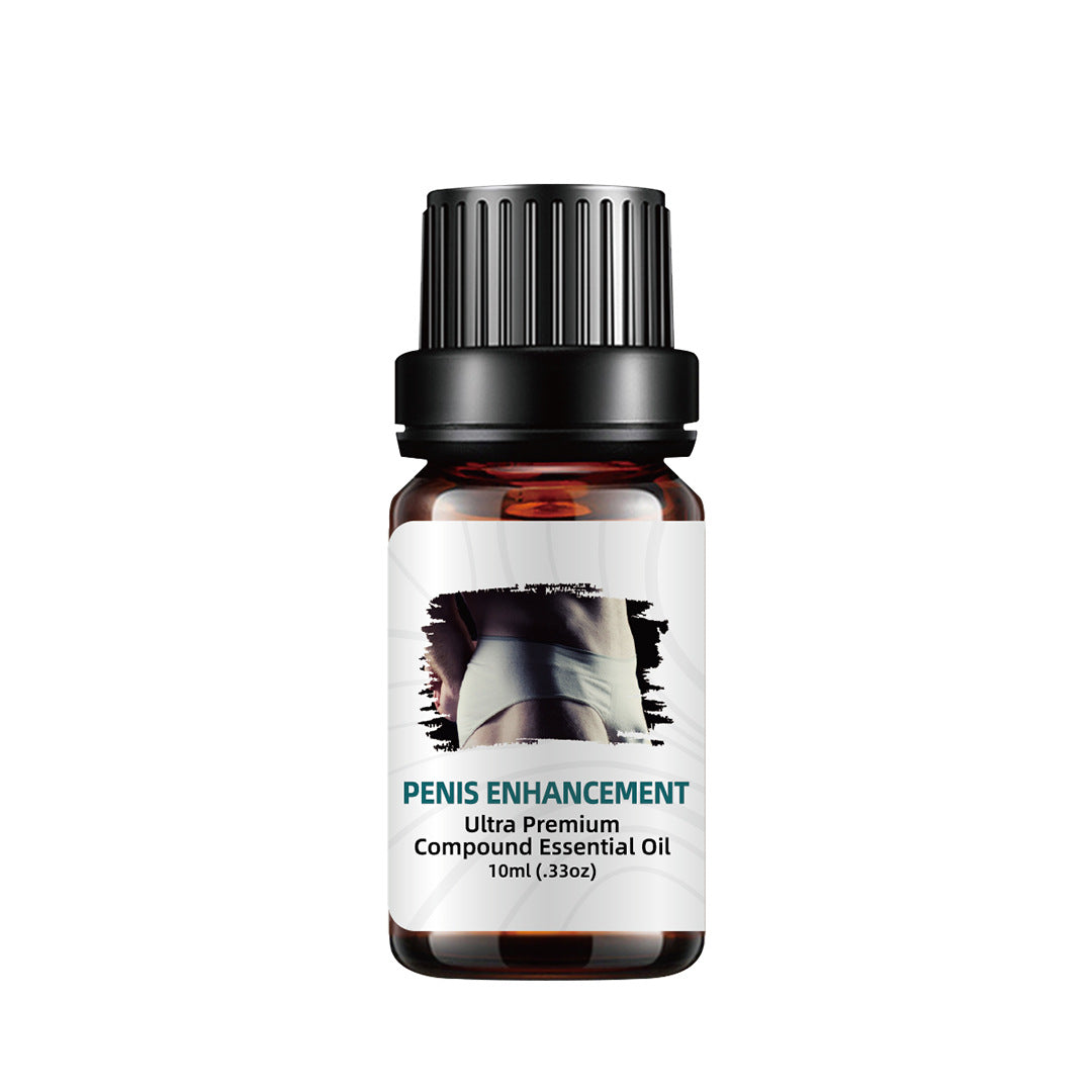 Men's private area massage oil