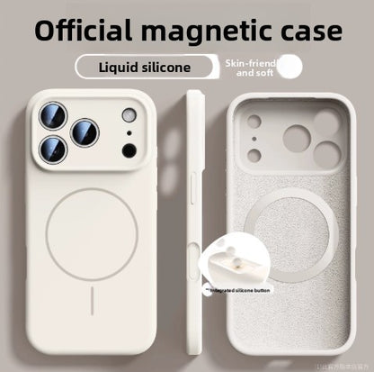 Magnetic Liquid Silicone Phone Case