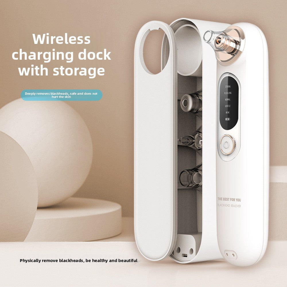 Beauty device for removing blackheads