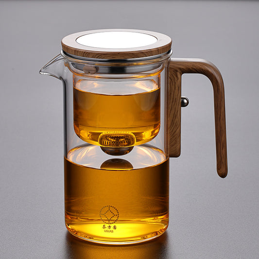 Tea and water separation teapot