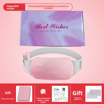 Vibrating Heating Waist Belt with Temperature Control