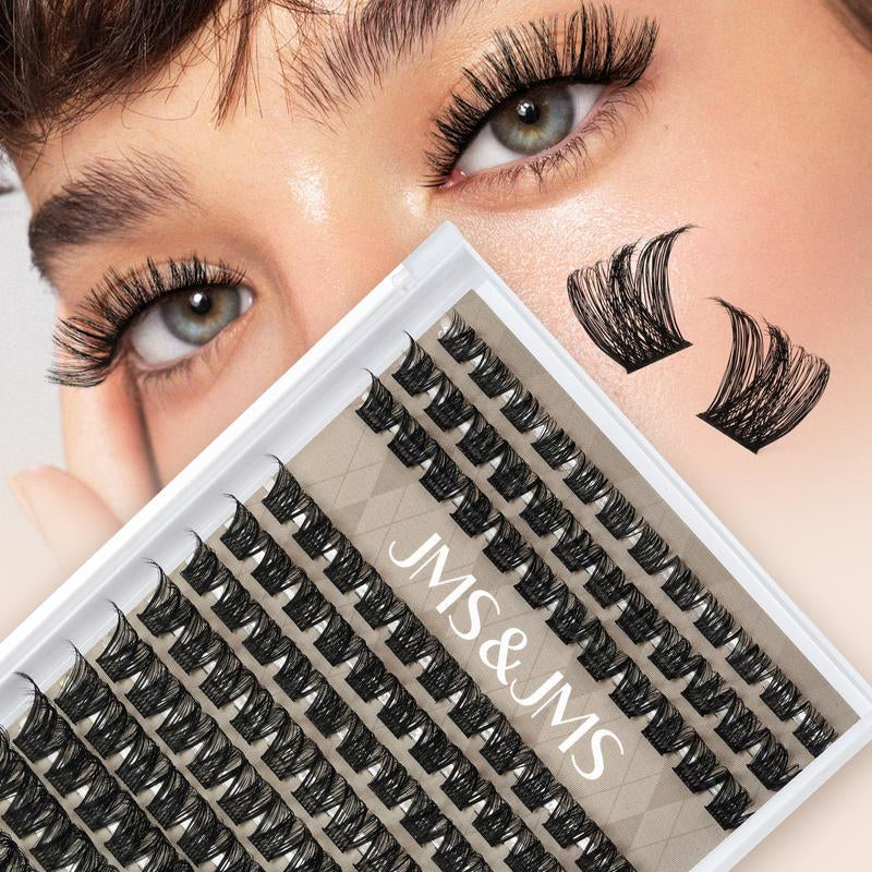 JMS&JMS Miss Bella Kit L 8-18Mm Volume D-Curl Eyelash Cluster DIY Summer Lash Extensions at Home Makeup Cosmetic Cat Eye #Tiktokshopbacktoschool