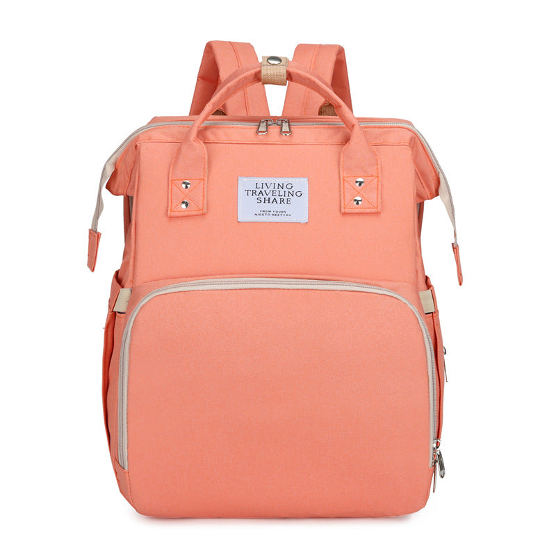 Multifunctional Folding Diaper Backpack