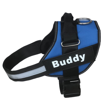 Adjustable Dog Harness with Traction Rope