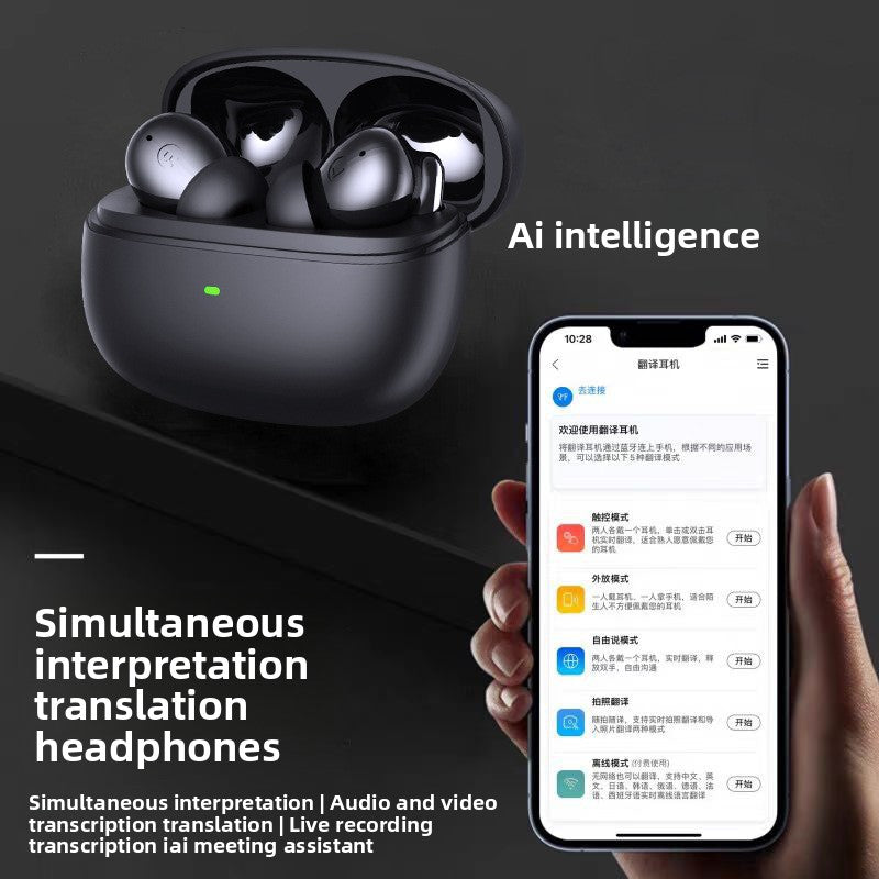 Wireless Translation Intelligent Bluetooth Earphones