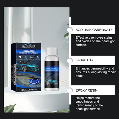 Car Headlight Restoration Maintenance Liquid